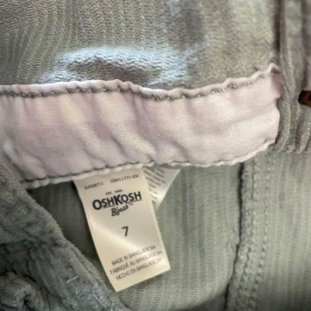OshKosh B'Gosh corduroy jumper size 7‎